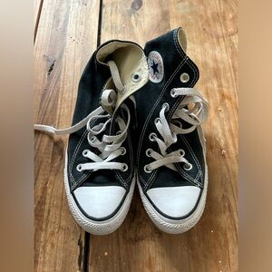 Black High Top Converse
